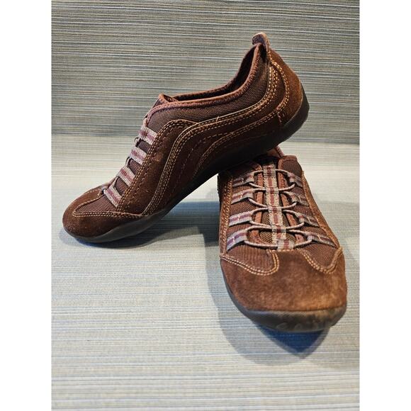 Privo by Clarks 75332 Women's Size 7.5M Brown Suede Leather Slip On Comfort -GUC - Picture 1 of 4